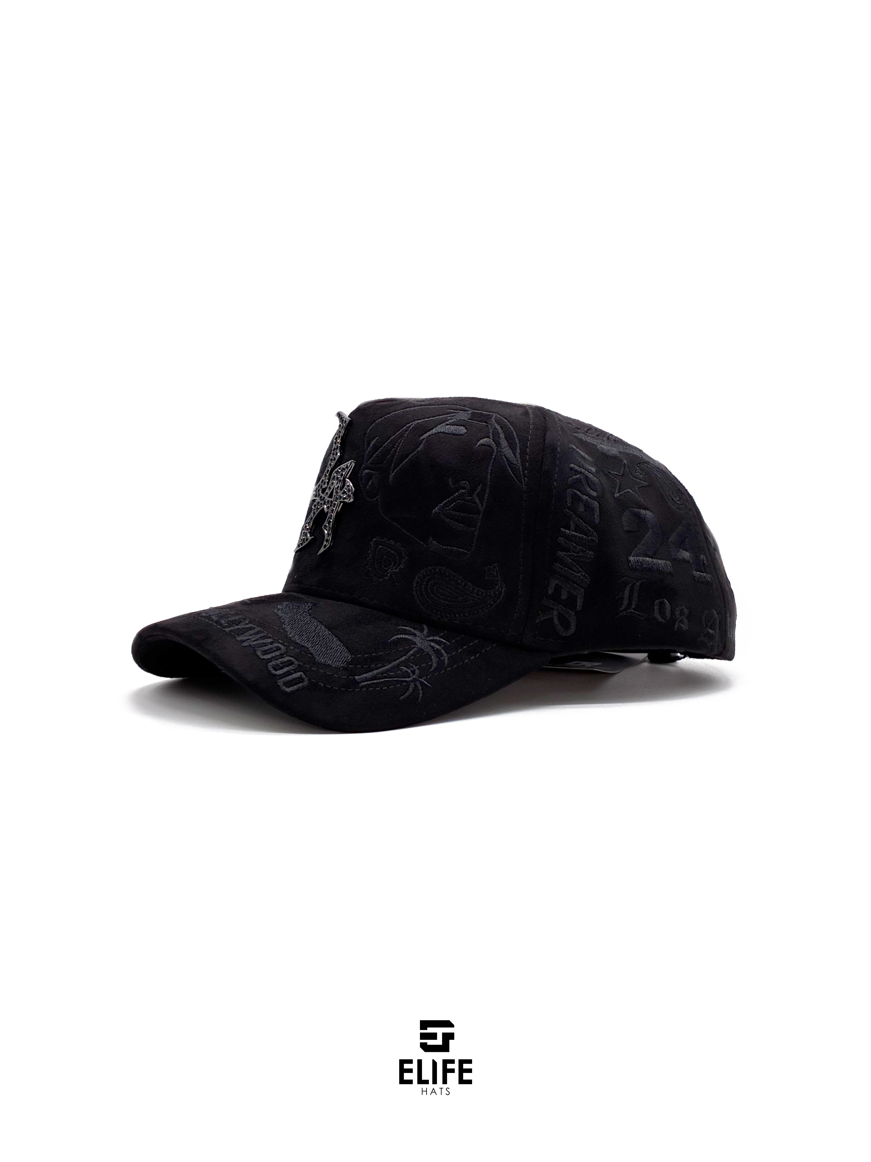 DREAMER HATS- LA LIFE BLACK