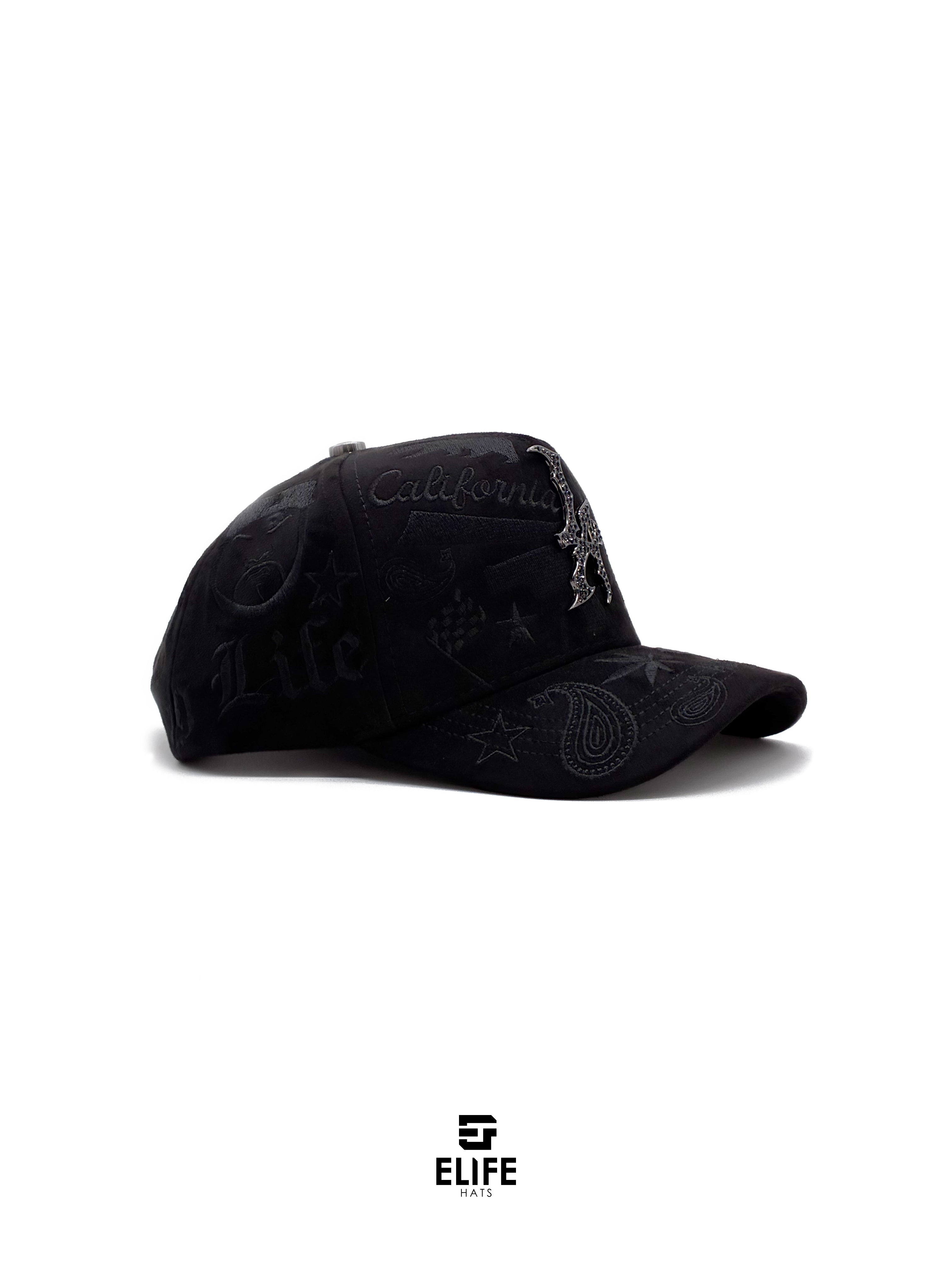 DREAMER HATS- LA LIFE BLACK