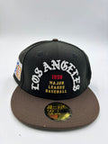 NEW ERA EDICION LOS ANGELES NEGRO CAFE