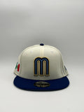 New Era MX Broche Beige Azul