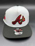 NEW ERA A-FRAME  ATLANTA BLANCO NEGRO