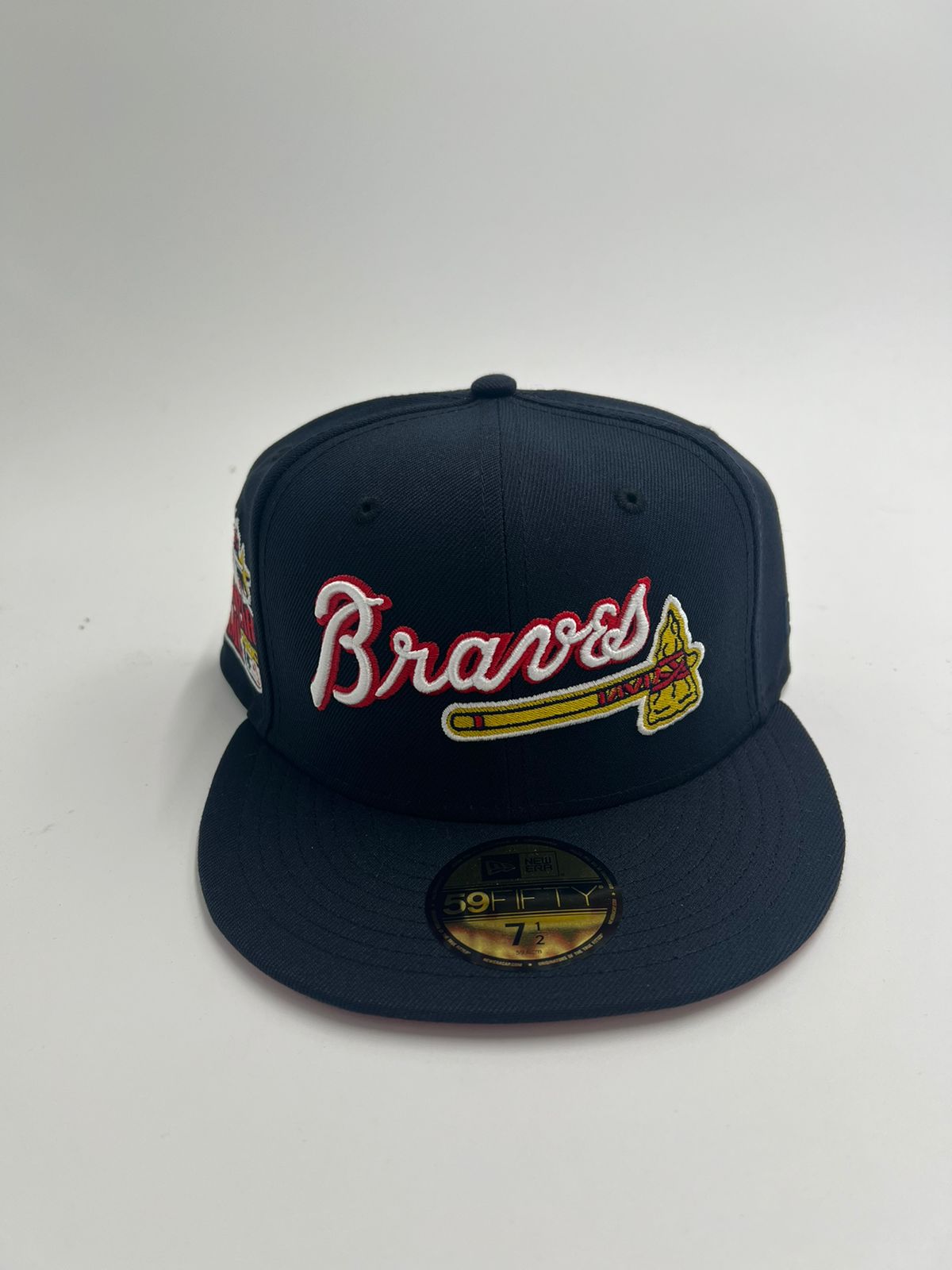 New Era Edicion Bravos Azul Rojo