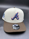 NEW ERA A-FRAME atlanta series beige cafe azul