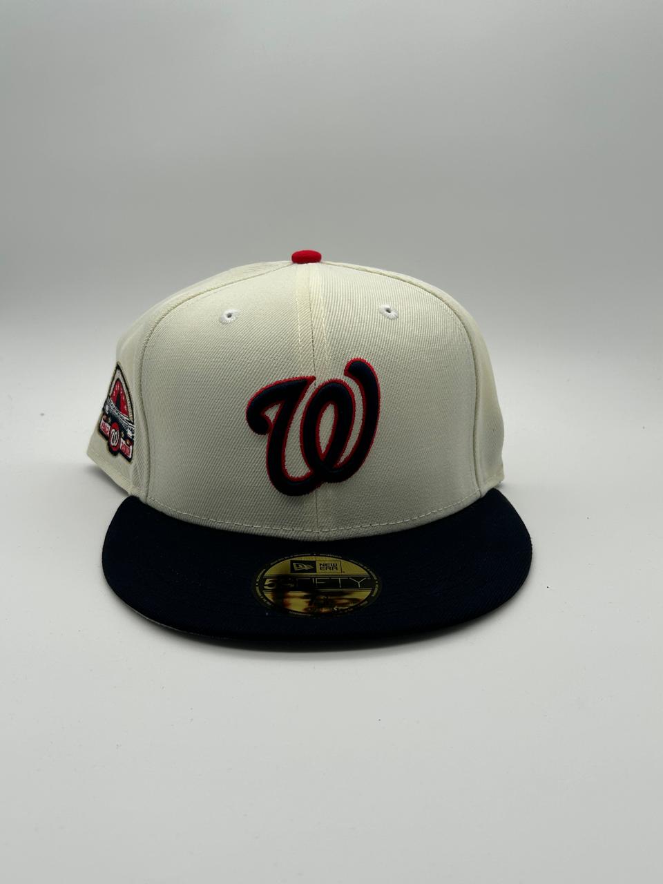 New Era Edicion Washington Beige Azul marino