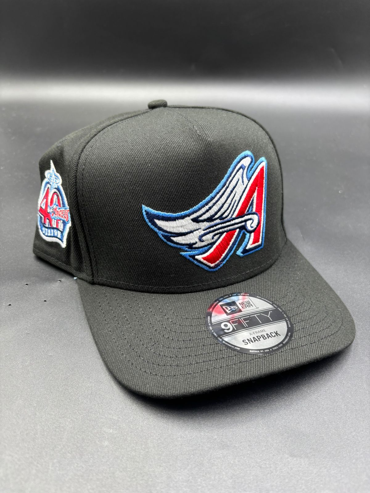 NEW ERA A-FRAME angelinos negro