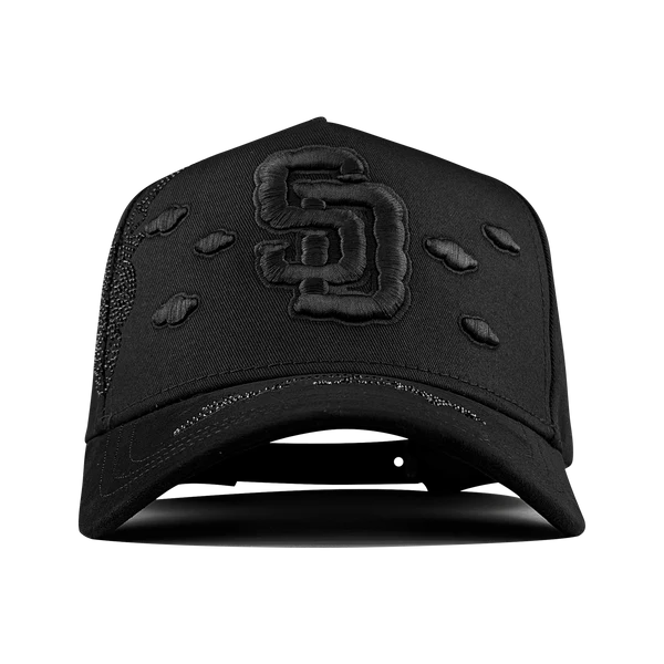 GORRA MZ HATS- SD Clouds Total Black