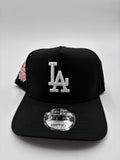 New Era A-FRAME LA Negro Parche Rosa