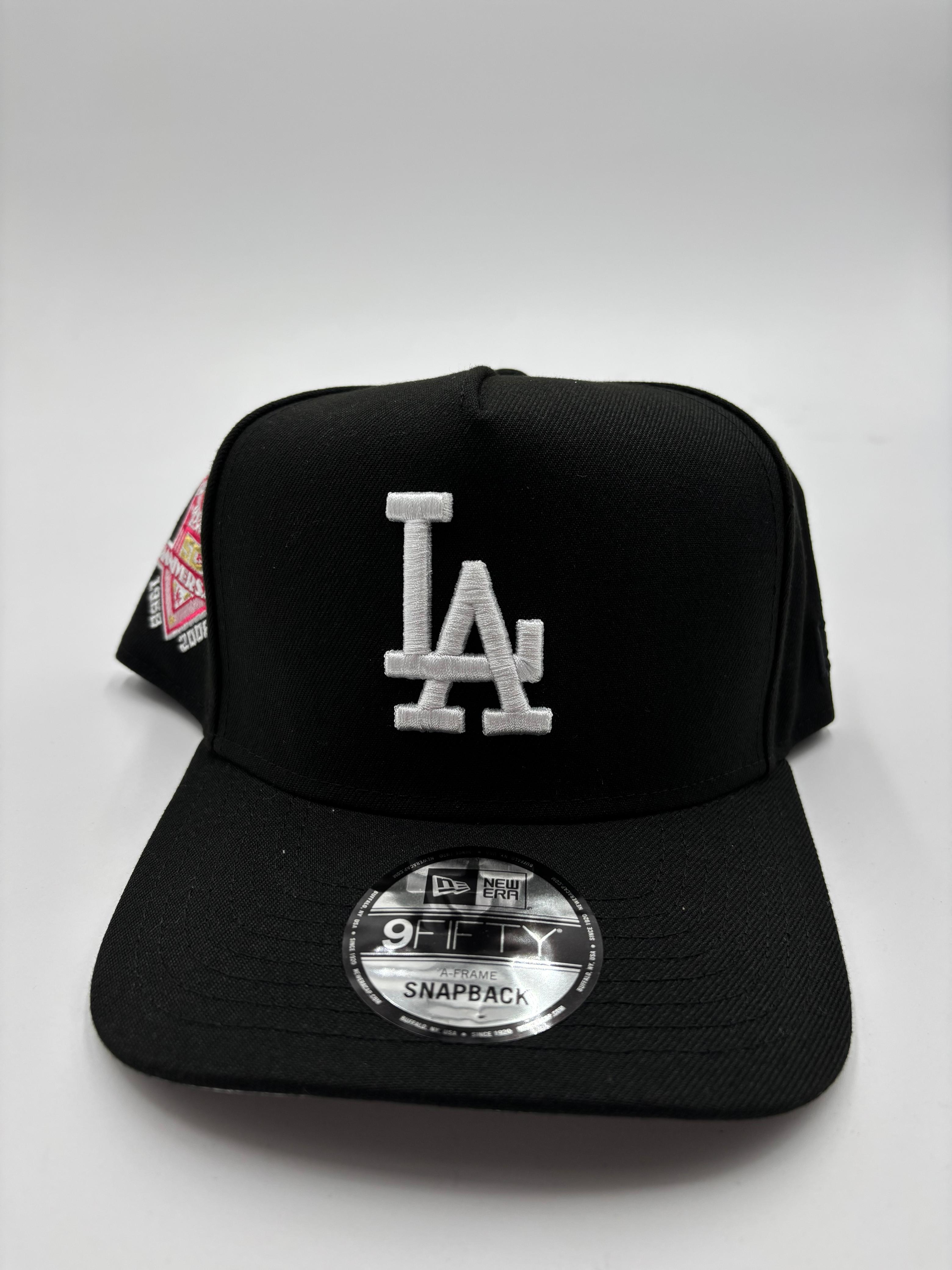 New Era A-FRAME LA Negro Parche Rosa