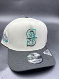 NEW ERA A-FRAME seattle2001 beige negro