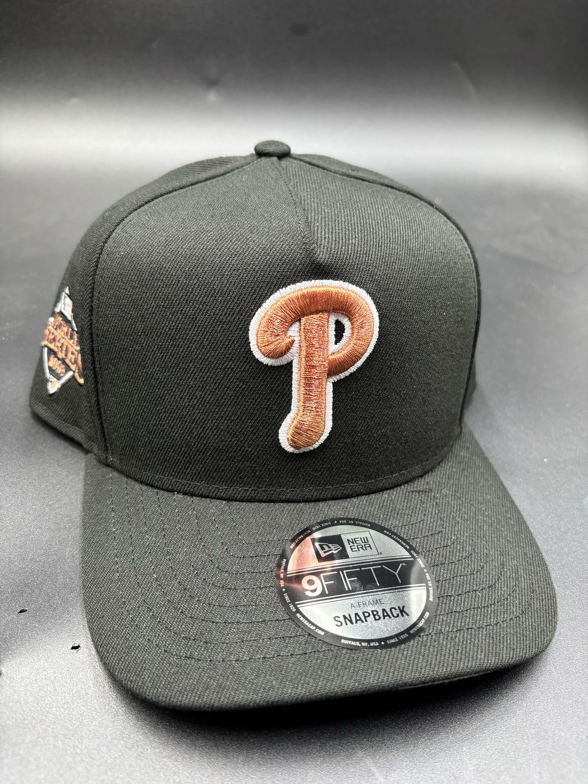 NEW ERA A-FRAME philadelphia negro cobre