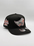 NEW ERA A-FRAME Angelinos negro contorno rosa