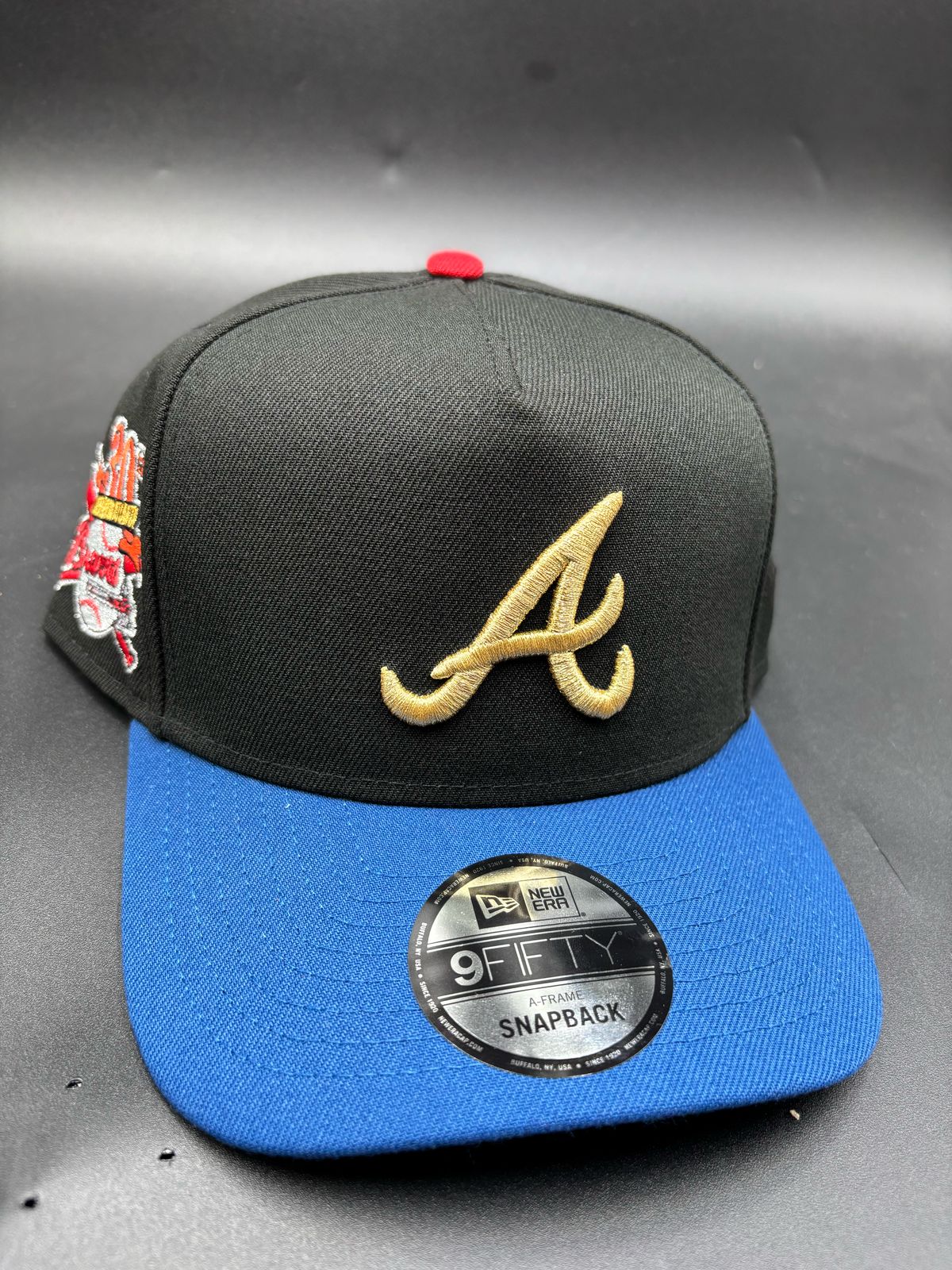 NEW ERA A-FRAME atlanta 30 negro azul dorado