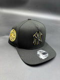 New Era A-FRAME Yankees Negro Dorado 1936