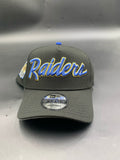 9Forty Edicion Raiders Negra Contorno Dorado