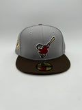 New Era Edicion San Diego gris Cafe