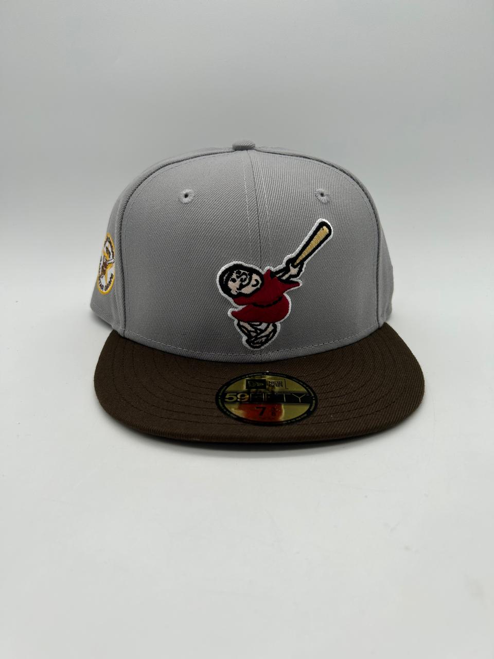 New Era Edicion San Diego gris Cafe