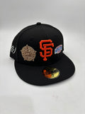 New Era Edicion San Francisco Negra Pin