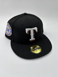 NEW ERA EDICION TEXAS NEGRO CONTORNO CAFE