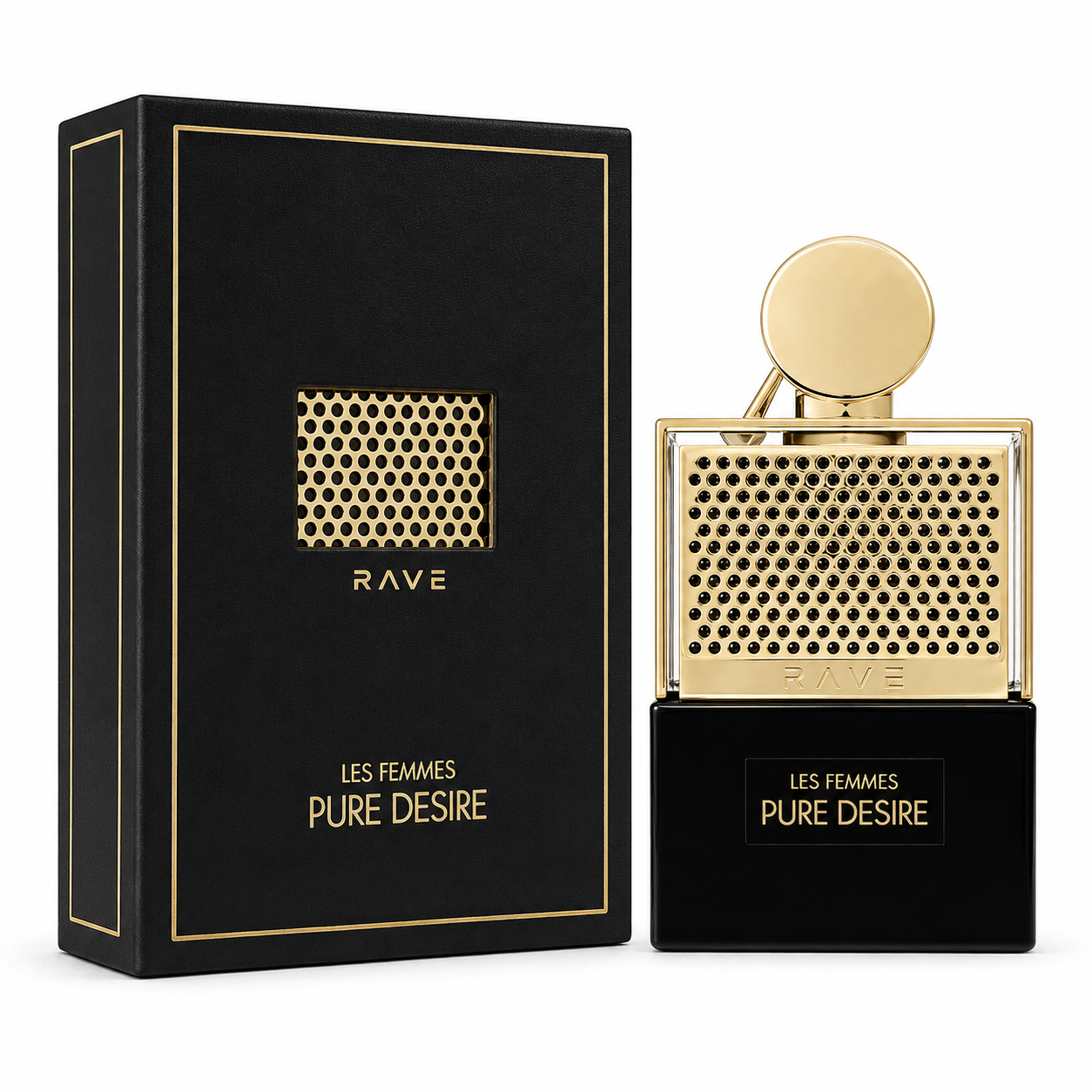 LATTAFA RAVE NOW PURE DESIRE GOLD 3.4OZ EDP
