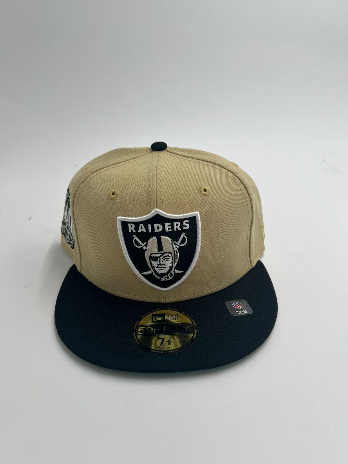 New Era Edicion Raiders Beige Negro