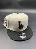 New Era Edicion LA Contorno Rosa Beige 1