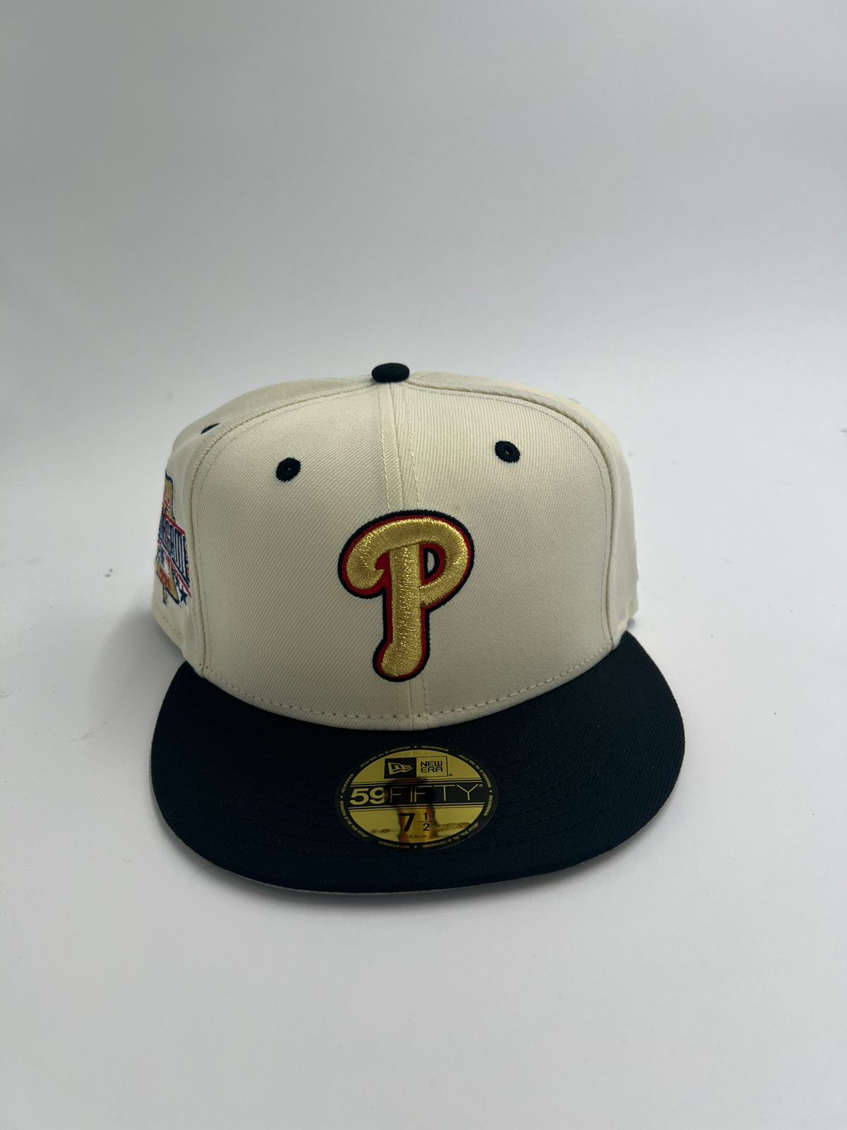 New Era Edicion Phillies Beige Negro