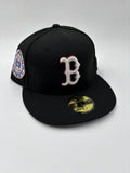 NEW ERA EDICION BOSTON NEGRO CONTORNO CAFE