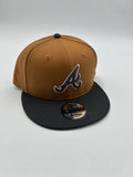 NEW ERA BROCHE ATLANTA CAFE NEGRO
