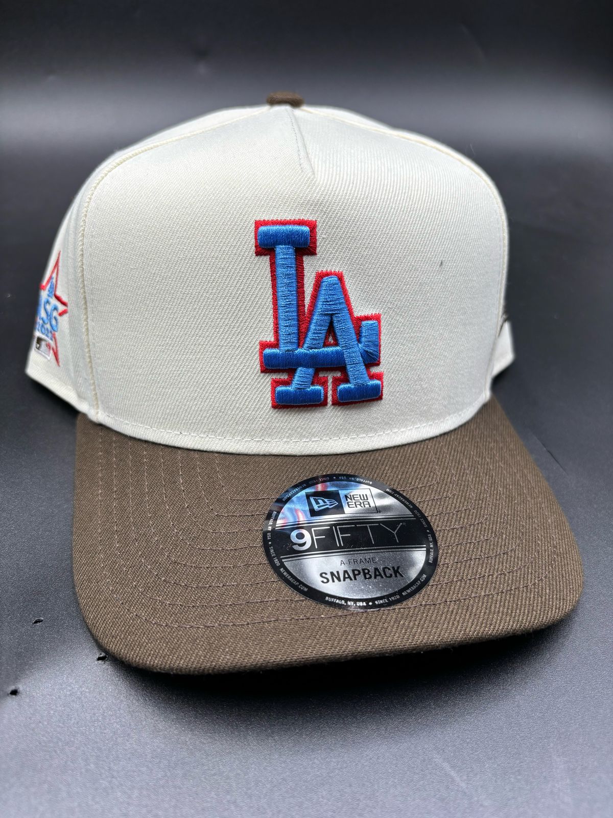 NEW ERA A-FRAME LA beige cafe ASG 2022