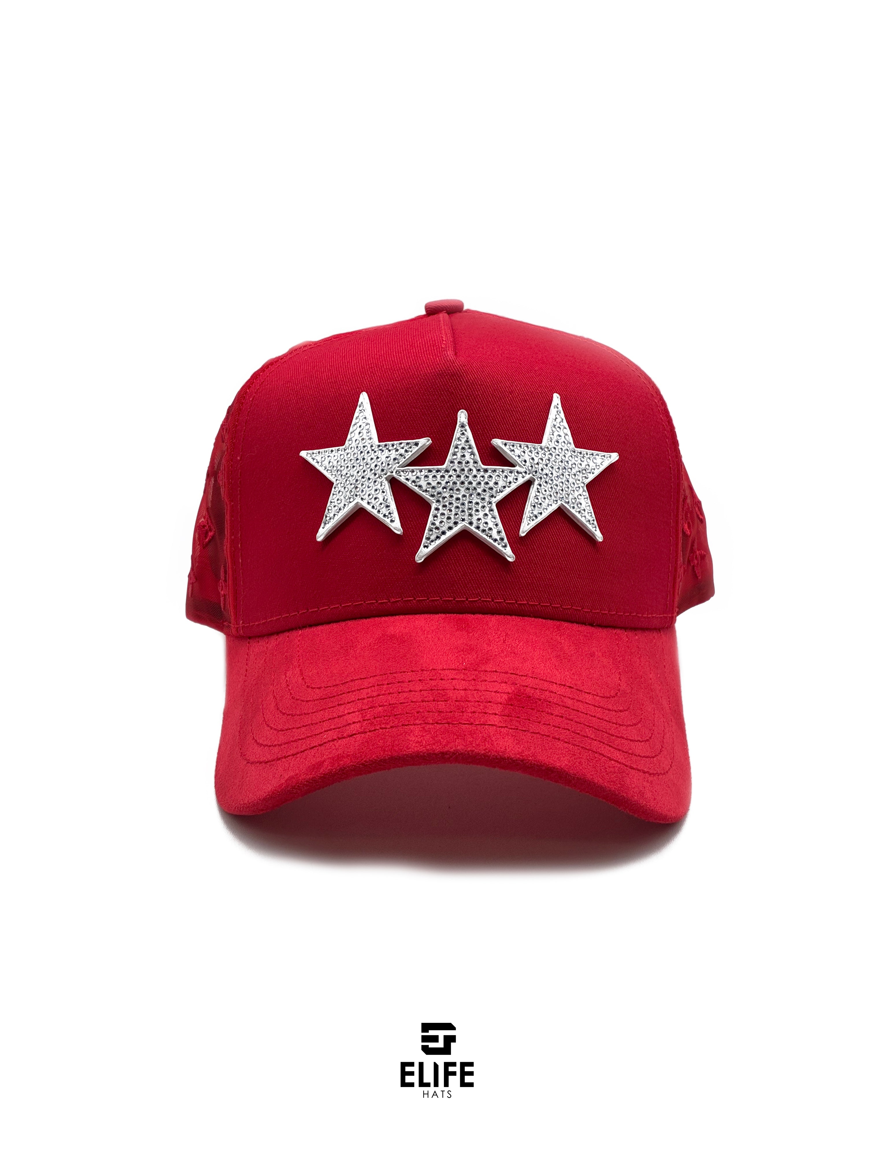 STAR HATS CLUB- TRIPLE STAR RED