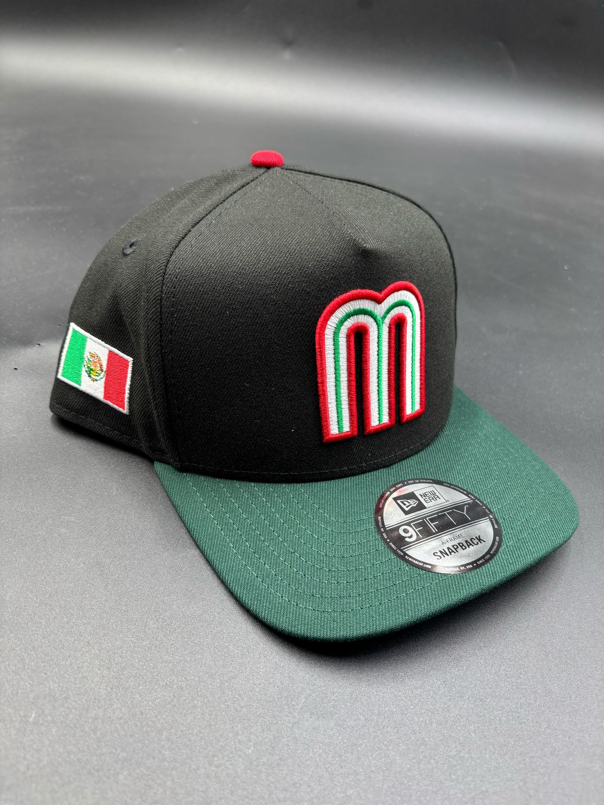 New Era A-FRAME MX Negra Verde