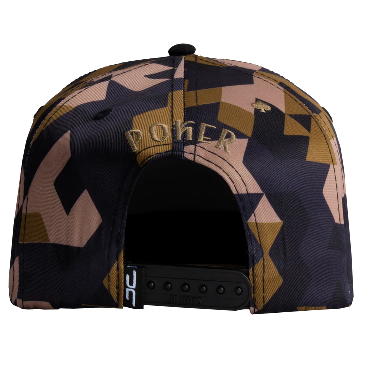 GORRA JC HATS- POKER CAMO CAFE