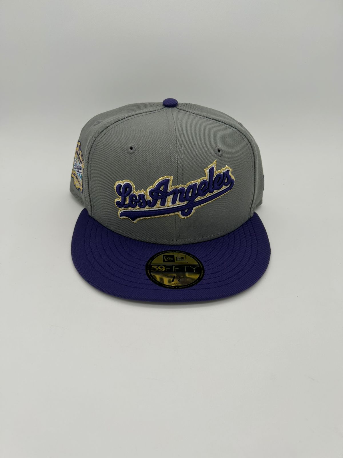 New Era Edicion LA Gris Morado