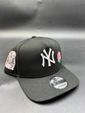 NEW ERA A-FRAME yankees series negro rosa