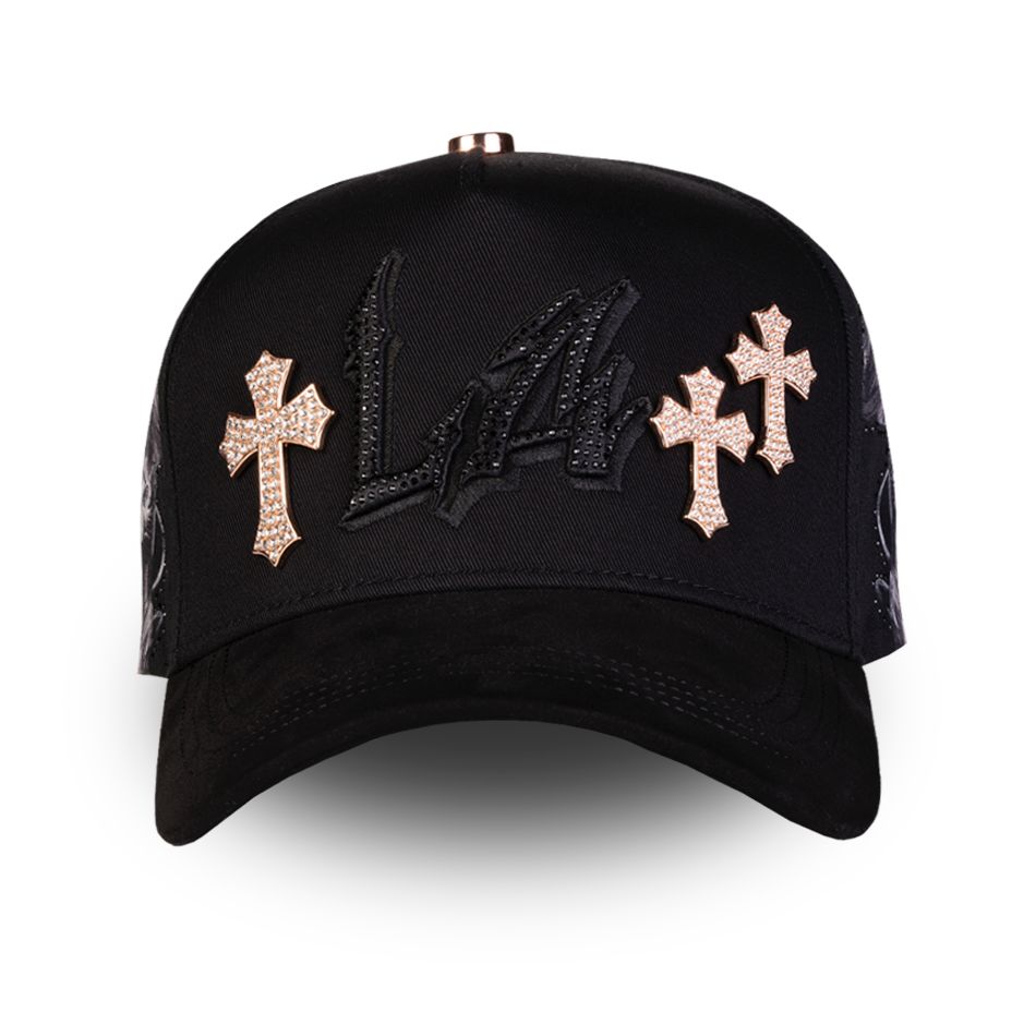 GORRA RICO HATS - LA CHROME DORADA