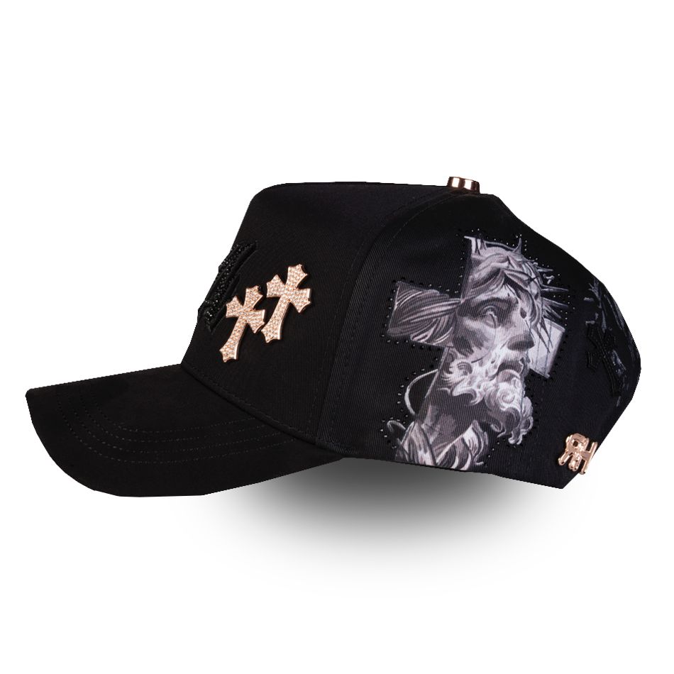 GORRA RICO HATS - LA CHROME DORADA