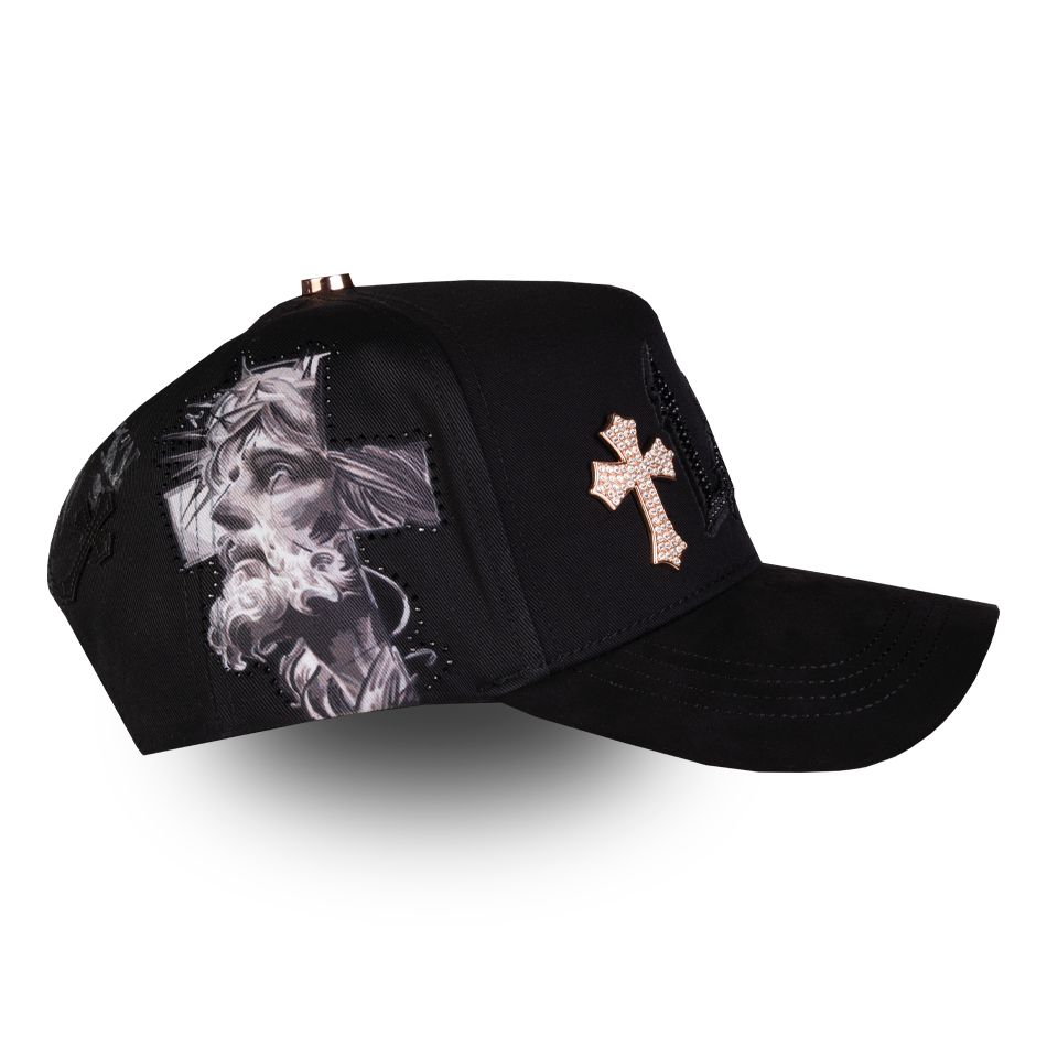 GORRA RICO HATS - LA CHROME DORADA