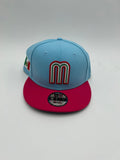 New Era MX Broche Azul Cielo Rosa