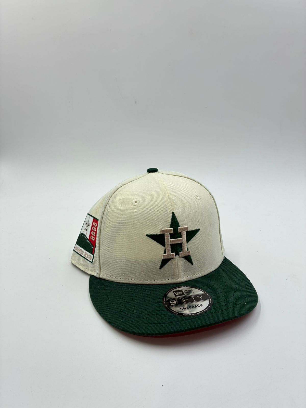 NEW ERA EDICION BROCHE HOUSTON BEIGE VERDE
