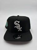 New Era A-FRAME Sox Negro Parche Turqueza