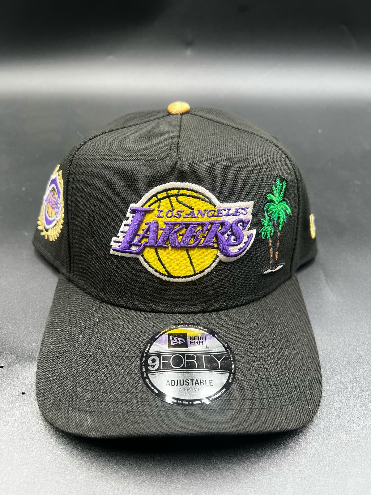 9Forty Edicion LAKERS LA negro palmas