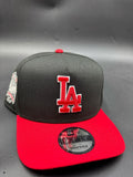 NEW ERA A-FRAME LA 1958 negro rojo