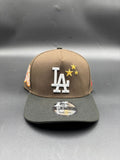 NEW ERA A-FRAME LA cafe negro estrellas