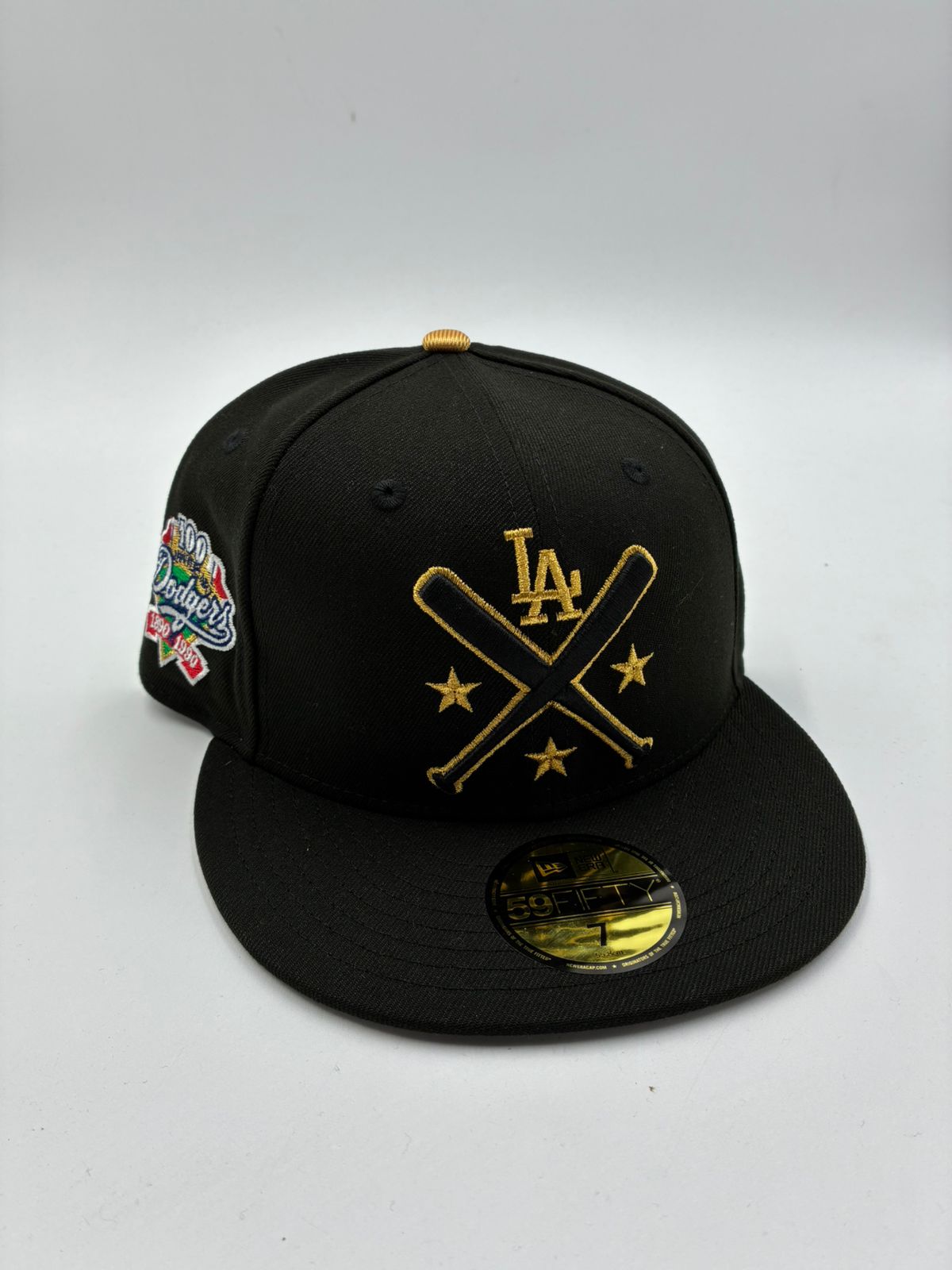 NEW ERA EDICION LA ESTRELLAS NEGRO DORADO