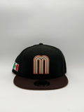 New Era MX Broche Negra/Cafe