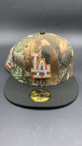 New Era Edicion LA Camo Contorno Amarillo