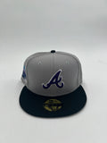 New Era Edicion Atlanta Gris Morado