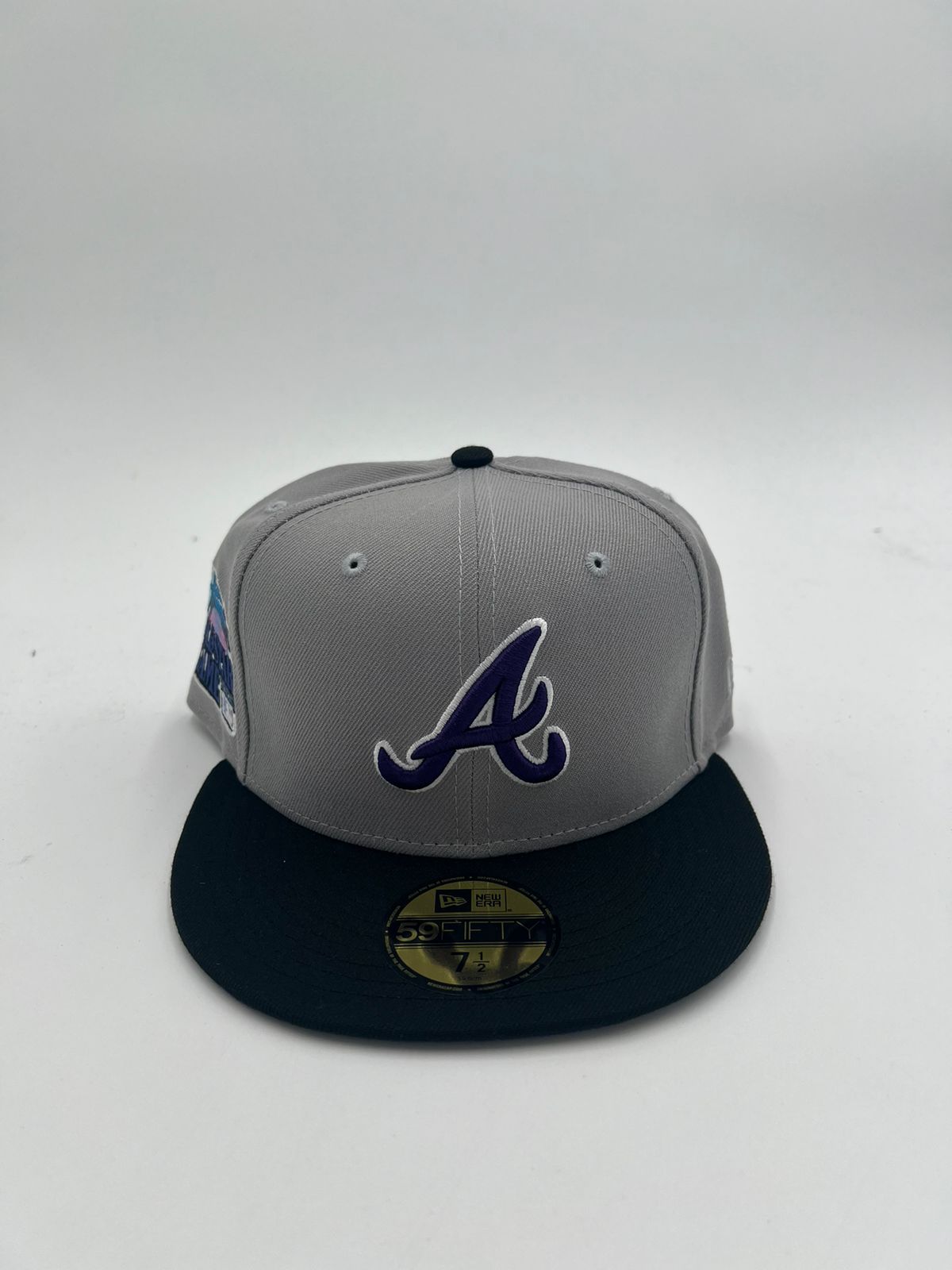 New Era Edicion Atlanta Gris Morado