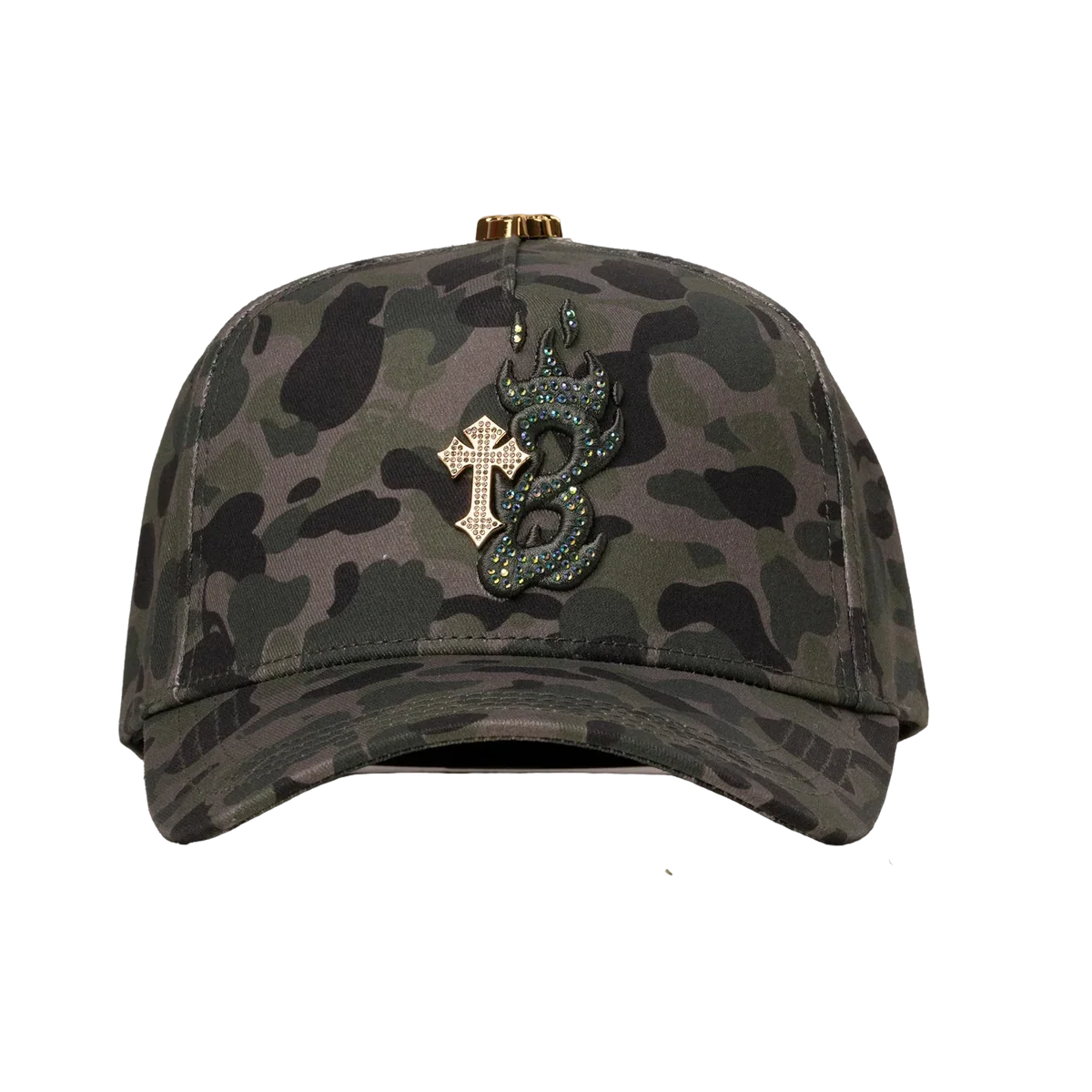 GORRA BARBAS HATS B CROSS CAMO