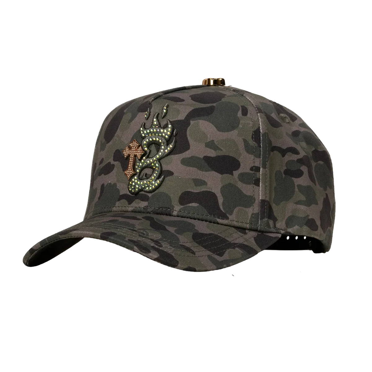 GORRA BARBAS HATS B CROSS CAMO